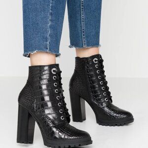 ALDO High heeled ankle boots - black NEW | W US 8.5